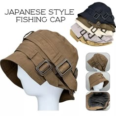 Unisex Women Men Bucket Bush Hat Fishing Cap Outdoor Travel Sun UV Protection | eBay Fishing Cap, Techwear Fashion, Types Of Hats, Concept Car Design, Color Tone, Costume Outfits, Character Outfits, Color Khaki, Character Design Inspiration