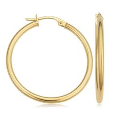 Yellow gold is a timeless classic that will add elegance and style to every look and hoop earring style is a classic itself and are always trendy and fashionable. These gold hoops feature the brilliant shine and classic appeal of yellow gold to perfection and it offers a sophisticated, feminine look that will update every attire. This women's 10 karat gold jewelry is beautiful worn solo or matched with a gold necklace, gold bracelet or other gold accessories. Choose one or grab a few: a smaller Cute Gold Hoop Earrings, Hoop Earrings Style, Birthday Wishlist, Gold Accessories, Gold Polish, Gold Hoops, Christmas Wishlist, Gold Hoop, Gold Hoop Earrings