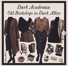 Dark Academia People, Rustic Academia, Smell Of Old Books, Narrow Alley, Dark Academia Look, Academia Aesthetic Outfit, Academia Aesthetics