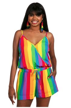 Rainbow Romper, Pride Festival, Lgbtq Clothing, Tipsy Elves, Rompers For Women, Short Romper, Summer Pajamas, Womens Casual