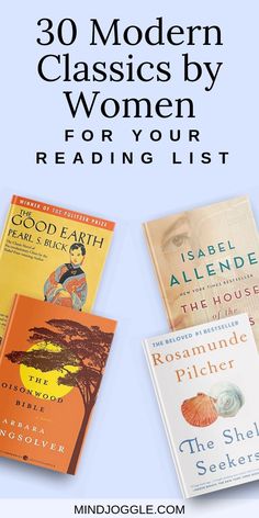 books with the title 30 modern classics by women reading list