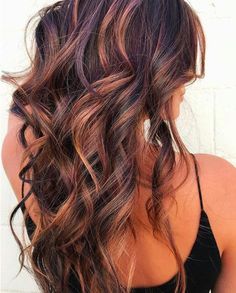 Cinnamon Hair, Fall Hair Color Trends, Hair Styles Color, Fall Hair Color For Brunettes, Winter Hair Color, Trendy Hair Color, Hair Color Highlights, Brown Hair With Highlights