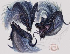 https://pbs.twimg.com/media/FohzkaUWcAAJpHE?format=jpg&name=large Dragon Anatomy, Snake Dragon, Mythical Dragons, Dragon Artwork Fantasy, Rpg Map, Creature Artwork, Fantasy Beasts, Cute Fantasy Creatures, Alien Concept Art