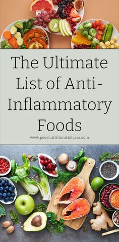 Explore this anti-inflammatory anti inflammation foods list and discover the best foods to eat for an anti inflammation diet. Include these in your anti inflammation recipes for a natural boost to your anti-inflammatory lifestyle. Inflammatory Foods List, Non Inflammatory Foods, Anti Inflammation Foods, Inflamation Diet, Anti Inflammation Diet, Low Inflammation Diet, Inflammation Diet Recipes, Inflammation Foods, Clean Eating Detox