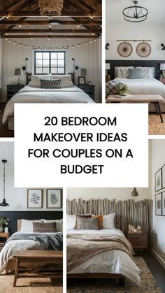 bedroom makeover ideas for couples on a budget