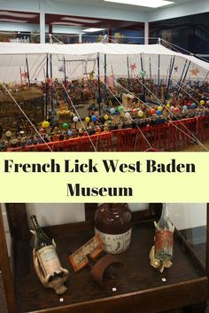 the french lick west baden museum is full of old toys and antiques for sale