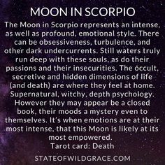 the moon in scorpio poem