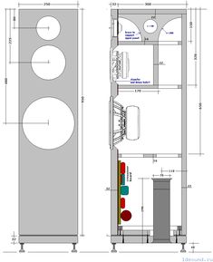 the floor plan for a tiny apartment