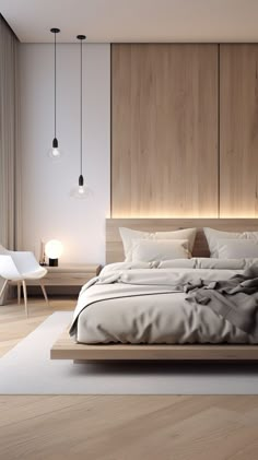 Neutral Minimalist Bedroom Neutral Minimalist, To Create, Create Your, Bedroom, Bed, Wood, Beauty, Design