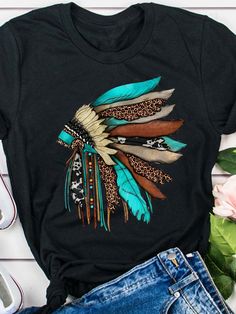 Native American Headdress, Native American Clothing, Cute Shirt Designs, American Clothing, Western Dresses, Casual Party, Height And Weight, Women Dresses, Clothing Women