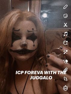 Icp Clown Makeup, Juggalo Makeup, Cute Clown Makeup, Skeleton Makeup, Makeup Easy, Cute Clown, Halloween Makeup Easy