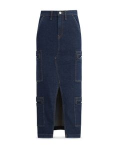 Hudson Reconstructed Denim Skirt Denim Skirt Women, Denim Fabric, Denim Skirt, Buy Online, Womens Skirt, Shop Now, Clothes