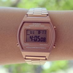 Rose gold Beachglass Jewelry, Watch Women, Watches Women Fashion, Pretty Jewellery, Casio Watch, Womens Fashion Trends