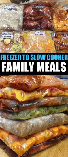 the top 10 slow cooker recipes that you can freeze