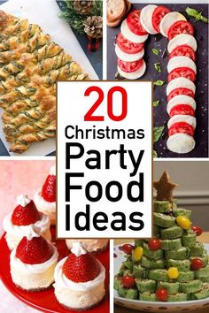 20 christmas party food ideas that are easy to make