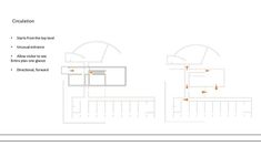 an architectural drawing shows the details of a building's roof and its surrounding walls