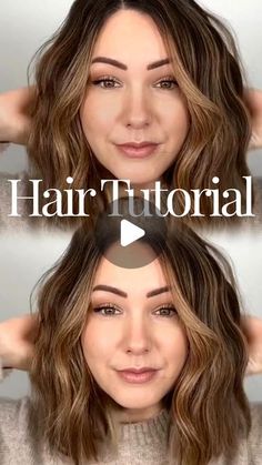 Wave Shoulder Length Hair, Undone Hair Tutorial, How To Soft Waves For Medium Hair, How To Add Waves To Medium Hair, Soft Waves With Curling Iron, How To Curl A Short Hair, Loose Waves With Flat Iron Short Hair, Loose Waves Shoulder Length Hair, Easy Ways To Curl Short Hair