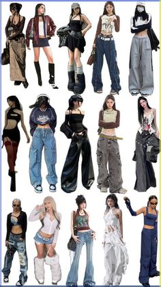 Outfits 2000s Style, 2000 Outfits, Rock Star Outfit, Punk Style Outfits, Street Style Outfits Casual, 2000s Japanese Fashion, 2000s Girl, 2000s Outfit