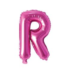 Buy Balloons Pink Letter R Foil Balloon, 16 Inches sold at Party Expert Letter Ballons, Birthday Decorations Balloons, Anniversary Decoration, Foil Packaging, Party Expert, Rose Party, Balloon Banner, Pink Letter, Kids Party Decorations