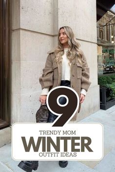 9 Super Trendy Mom Outfit Ideas for Winter Mom Winter Outfits, Mom Outfit Ideas, Mom Outfits Winter, Outfit Ideas For Winter, Trendy Mom Outfits, Winter Fashion Trends, New Balance Outfit, Mom Outfit, Look Casual Chic