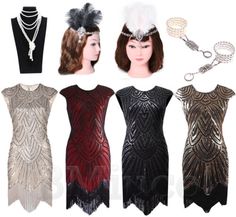 Great shopping ideas for 1920's Vintage Flapper Dress Great Gatsby Charleston Party Sequin Tassel Dresses, Women's Dresses Summer Gatsby Style Flapper Dress With Fringe, Festive Fitted Flapper Dress For Costume Party, Fitted Flapper Dress For Festive Costume Party, Costume Party Flapper Dress With Fringe, Flapper Dress With Fringe For Costume Party, Fringe Flapper Dress For Costume Party, Festive Gatsby Style Flapper Dress, Festive Gatsby Flapper Dress, Summer Gatsby Style Flapper Dress For Costume Party