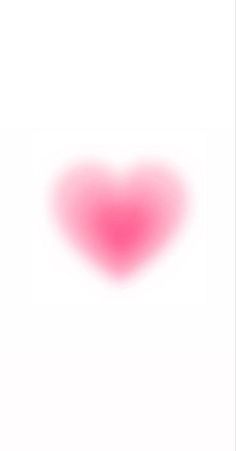 a pink heart on a white background