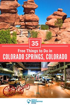 35 Free Things to Do in Colorado Springs, CO Colorado Springs Things To Do, Colorado Springs Vacation, Colorado Road Trip, Things To Do In Colorado, Travel Colorado, Road Trip To Colorado, Colorado Living, Moving To Colorado, Colorado Summer