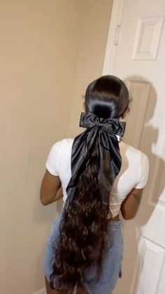 Ponytail Quickweave, Clean Girl Look, Hair Tricks, Twisted Hair, Birthday Hairstyles