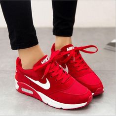 Best 2015 Autumn Fashion New Zapatillas Sport Shoes For Womens Sneakers Air Mujer Zapatos Sb Stefan Running Jogging Flat Shoes # Under $22.52 | Dhgate.Com Red Tennis Shoes, Basket Style, Nike Slides, Shoes Free, Sport Shoes Women