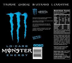 the back side of a bottle of monster energy