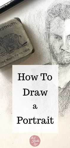 how to draw a portrait with graphite pencils