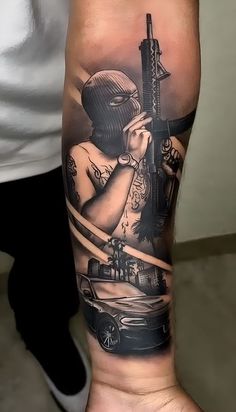 Mixed Style Tattoo, Black Men Shoulder Tattoo, Mixed Style Tattoo Sleeve, Hand Tattoo For Men, Cybersigilism Tattoo Design, Horror Tattoo Designs, Men Shoulder Tattoo, Tattoo Gangster, Tattoo Designs Hand