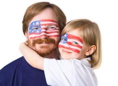 face painting ideas and tips 4th Of July Activities, Mime Face Paint, Face Painting Ideas, July Activities, American Flag Painting, Face Paint Kit, Independance Day, Face Painting Easy, Kids Face Paint