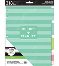 Keep track of your finances in your Happy Planner using the Create 365 Happy Planner Budget Edition Expansion Pack This expansion pack includes expense trackers, month - at - a - glance budget worksheets, bill pay checklists and budget reviews These sheets are available in beautiful designs Brand: Me & My Big IdeasTheme: Budget EditionIncludes 30 pre - punched monthly budget planner pages, seven d Budget Layout, Budget Notebook, Happy Planner Monthly, Create 365 Happy Planner, Budget List, Budget Help, Paycheck Budget, Financial Budget, Personal Finance Budget