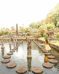 A ‘must visit’ place in #Bali, Tirta Gangga Water Palace, #Indonesia  Photo by: IG @photographvkp Tirta Gangga, Sorrento Hotel, Beautiful Restaurants, Tassel Wall Hanging, Tassel Wall Hang, Hotel Bel Air, Tassel Wall, Cafe Concept, Hanging Diy