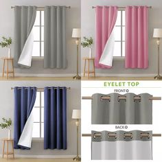 NightComfort Polycotton Blackout Curtains - Thermal Insulated Eyelet Curtains
#ad In The Morning, The Morning, Sound, Sleep