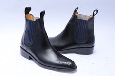 Handmade Men Black Calf Leather Chelsea Boot on Storenvy Quality Leather Boots, Custom Design Shoes, Leather Chelsea Boots, Chelsea Boot, Beautiful Fashion, All Over The World, Small Businesses, Calf Leather, Soft Leather