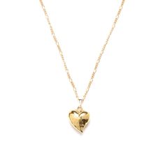 1 available Vintage brass puffy heart charm with hammered texture. Charm is 12mm x 14mm. New 14kt gold fill figaro chain. 17" long. Puffy Heart Charms, Heart Charm Necklace, Figaro Chains, Gold Heart Necklace, Figaro Chain, Puffy Heart, Gold Heart, 14kt Gold, Heart Charm