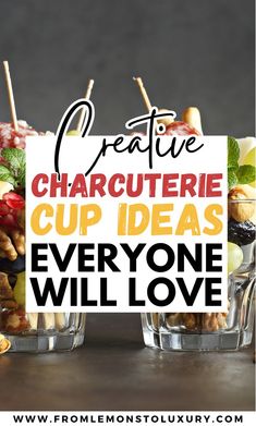 Charcuterie Cup Ideas Charcuterie Cup Ideas Easy, Baby Shower Charcuterie Cups, Charcuterie Cups For Kids, Cup Sticker Ideas, Charcuterie Cups For Wedding, Kids Charcuterie Cups, Easy Charcuterie Cups, Mini Cornbread Muffins, Individual Charcuterie Cups