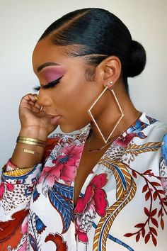 Diamonds Are Forever Earrings - Gold, Jewelry | Fashion Nova Hoop Earrings Diamond, Fun Hairstyles, Cabello Afro Natural, Natural Hair Bun Styles, Diamonds Are Forever, Makeup Station, Fabulous Hair, Bun Styles, Pelo Afro