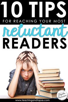 10 fun reading activities for boys or girls who don’t like to read. These ideas are great for all of your students, not just the struggling readers. Upper Elementary Reading, Reading Stations, Children Reading, Reading Comprehension Strategies