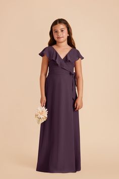 Xl / plum Bridesmaid Dress Chiffon, Plum Bridesmaid Dresses, Junior Girl Dresses, Plum Dress, Birdy Grey, Guest Attire, Dress Long Sleeves, Wedding Attire Guest, Dress Chiffon