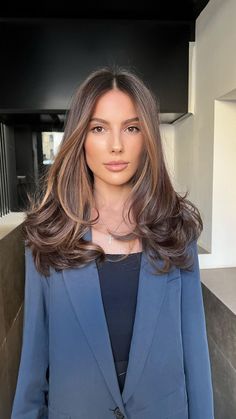 Hair Tint, Brunette Hair With Highlights, Brown Hair Balayage