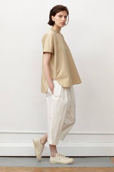 Minimal Street Style, Studio Nicholson, Minimal Outfit, British Vogue, Spring Summer 2016, Summer 2016, Summer Outfits Women, Minimalist Outfit