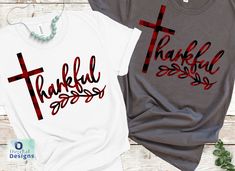 Fall Shirts Vinyl, Fall Tshirt Designs, Thankful Svg, Christmas Buffalo Plaid, Buffalo Plaid Shirt, Svg Thanksgiving, Cross Svg, Cross Shirts