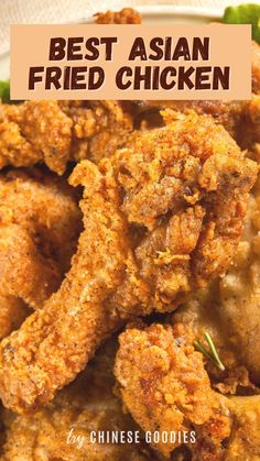 45min · 3 servings     For FULL RECIPE and cooking tips go to:  "https://trychinesegoodies.com/deep-fried-chicken/" Deep Fried Chicken, Fried Chicken Legs, Fried Chicken Recipe, Foreign Food, Fried Chicken Recipes, Chicken Marinades, Beef Recipes Easy, Chicken Wing Recipes, Wing Recipes