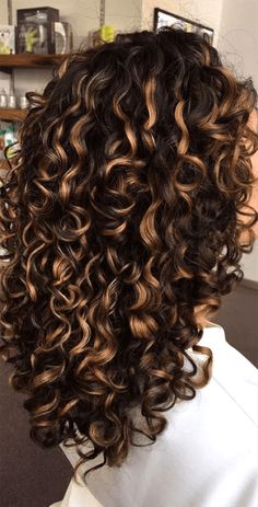 Spiral Perm, Curl Hair, Cute Curly Hairstyles, Ombré Hair, Curly Hair Inspiration, Permed Hairstyles