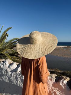 NOT YOUR REGULAR BEACH HAT Ultra Large brimmed straw hat, handmade in the traditional manner in northern Portugal. Brim is about 20 cm. Due to the handcrafted nature of the product, dimensions may vary in each hat.  These straw hats tend to get rather bigger than smaller, so if you're undecided between two sizes, just pick the smaller one. Please, leave your head measurement on your order notes so that I can ship you a hat that will fit you better. Check your size measuring with a measuring tape Beach Straw Hat, Northern Portugal, Hat Handmade, Straw Hats, Beach Hat, Straw Hat, Fitted Hats, Sun Hats, Caps Hats