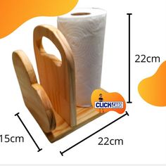 a toilet paper holder is shown with the measurements