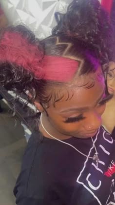 Doing Natural Hair, Cute Colors To Dye Your Hair Black Women, Baddie Natural Hairstyle Ideas, Hairstyles To Try Black Women, Hair Dye Ideas For Black Women, Hair Dies Ideas, Dyed 4c Hair, Skunk Tail Hair, Dyed Hair For Black Women